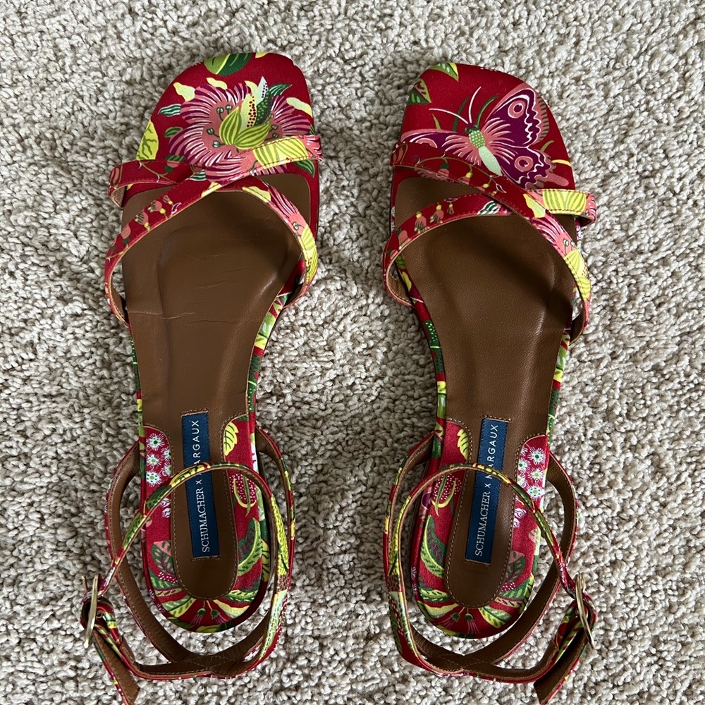 Margaux x Schumacher The Flat Sandal
